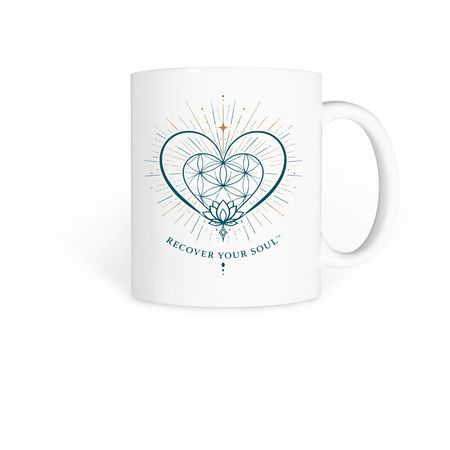 Recover Your Soul, a White Coffee Mug