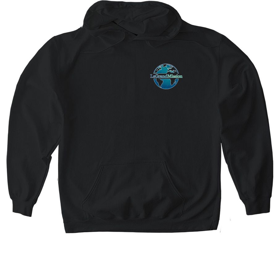 Logo Shirts, a Black Gildan Softstyle Pullover Hoodie