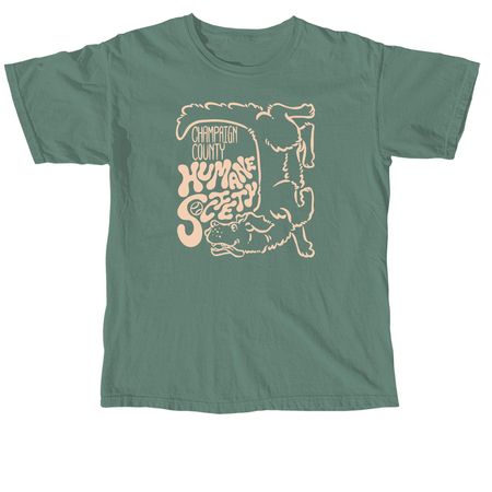 Dog Lover's Summer 2026 Exclusive, a Light Green Comfort Colors Unisex Tee