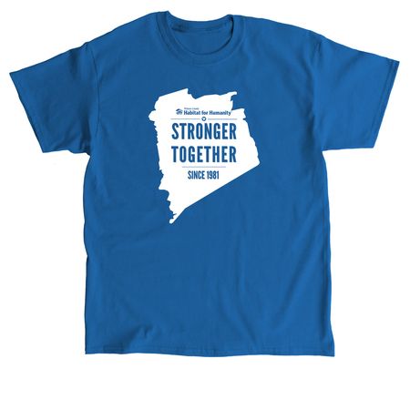 STRONGER TOGETHER, a Royal Classic Unisex Tee
