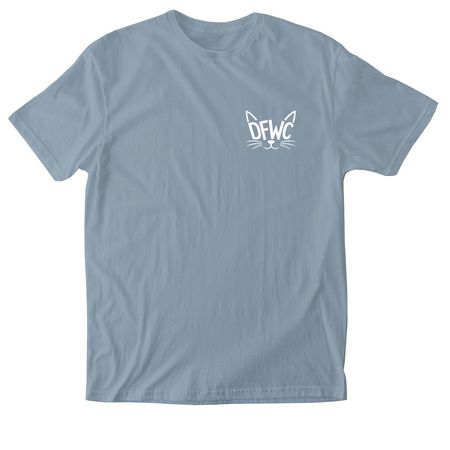 Join the Crew. Save a Life.&nbsp;, a Stone Blue Softstyle Cotton Tee