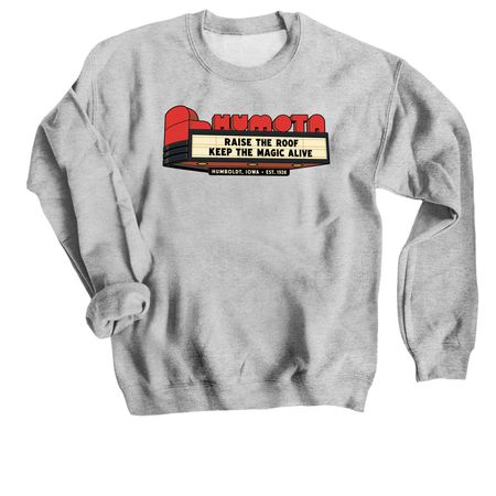 Raise the Roof, a Sport Grey Crewneck Sweatshirt