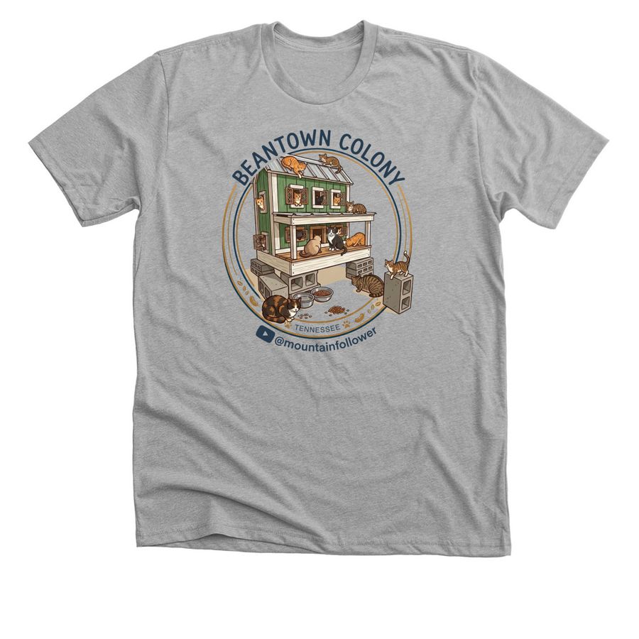 Beantown Colony merchandise&nbsp;, a Athletic Heather Premium Unisex Tee