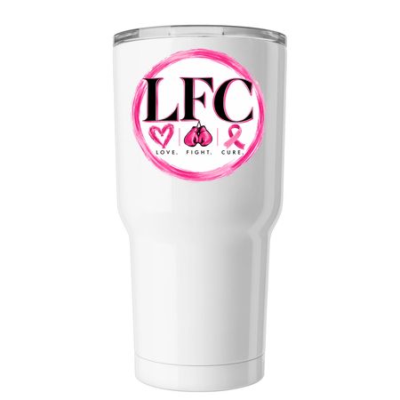 Team LFC, a White Insulated Tumbler