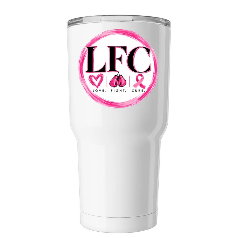 Team LFC, a White Insulated Tumbler