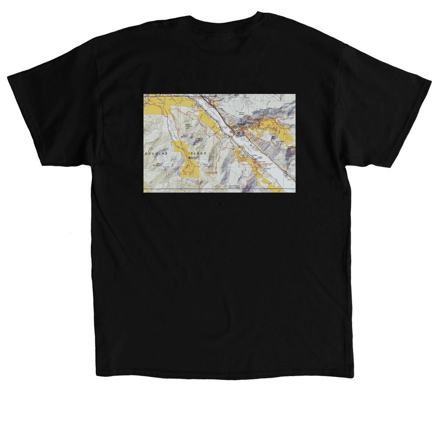 Treadwell Ditch, a Black Classic Unisex Tee (back-view)