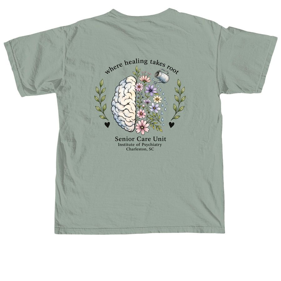 Where Healing Takes Root, a Bay Comfort Colors Unisex Tee