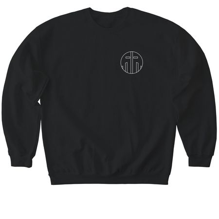 Community. Truth. Love, a Black Softstyle Crewneck Sweatshirt