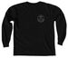 Community. Truth. Love, a Black Comfort Colors Long Sleeve Tee