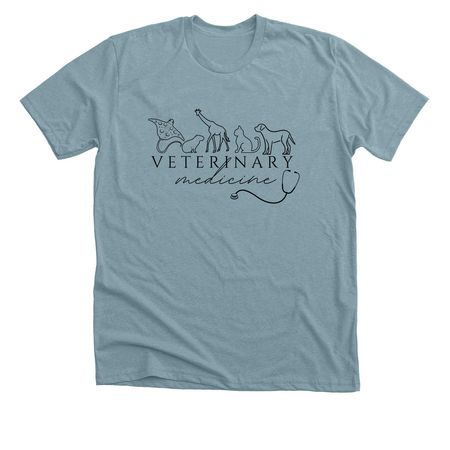 UIUC Behavior Club&nbsp;, a Heather Blue Lagoon Premium Unisex Tee