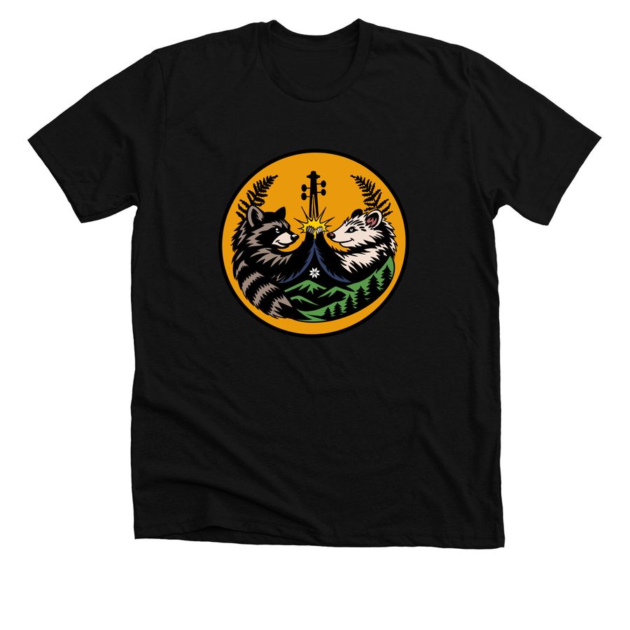 Appalachian Resistance, a Solid Black Blend Premium Unisex Tee