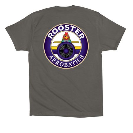 Rooster Sukhoi, a Asphalt Premium Cotton Tee