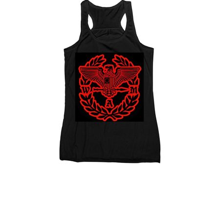 WAM TANKS, a Black Women's Racerback