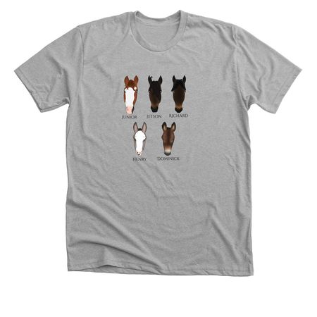 Casey, a Athletic Heather Premium Unisex Tee