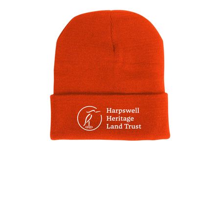 Heron Collection Beanies, a Blaze Orange Printed Cuffed Beanie
