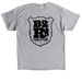 Bach to Rock Logo - Black, a Sport Grey Classic Unisex Tee (back-view)