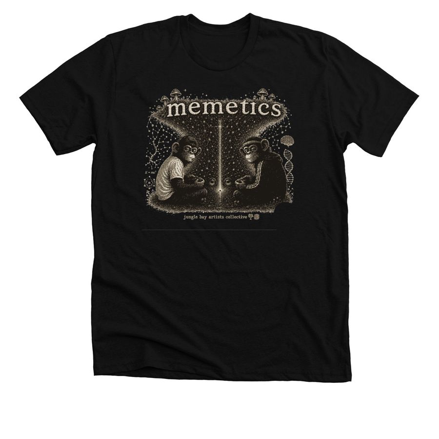 memetics, a Solid Black Blend Premium Unisex Tee