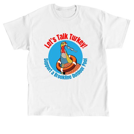 Dive in With Us white, a White Classic Unisex Tee