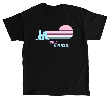 MMES Queerkats, a Black Classic Unisex Tee