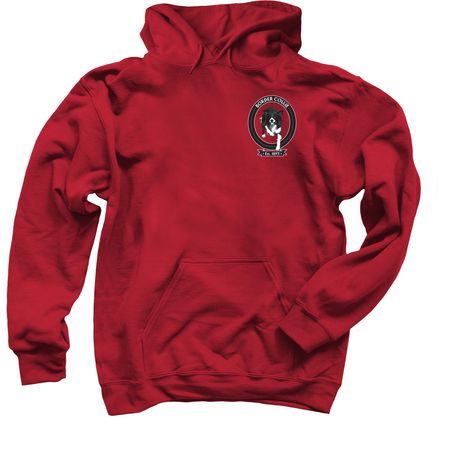 Border Collie Est. 1893, a Cardinal Red Pullover Hoodie