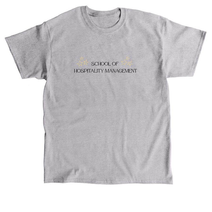 School of Hospitality Management Star Merch, a Sport Grey Classic Unisex Tee