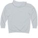 It's For Rhinos!, a Grey Heather Midweight Pullover Hoodie (back-view)