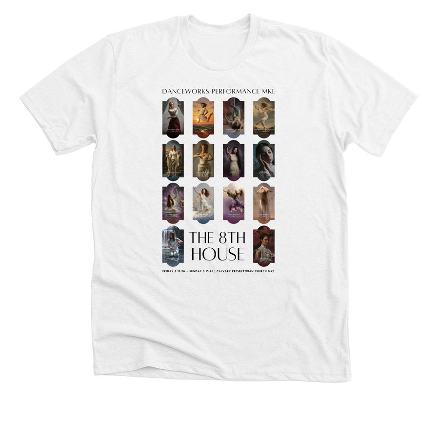 The 8th House - Light / Company, a Solid White Blend Premium Unisex Tee