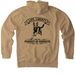 Life, Liberty and the Pursuit of Suspects&nbsp;, a Sandstone Heavyweight Pullover Hoodie (back-view)