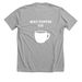 Cross Logo, a Athletic Heather Premium Unisex Tee (back-view)