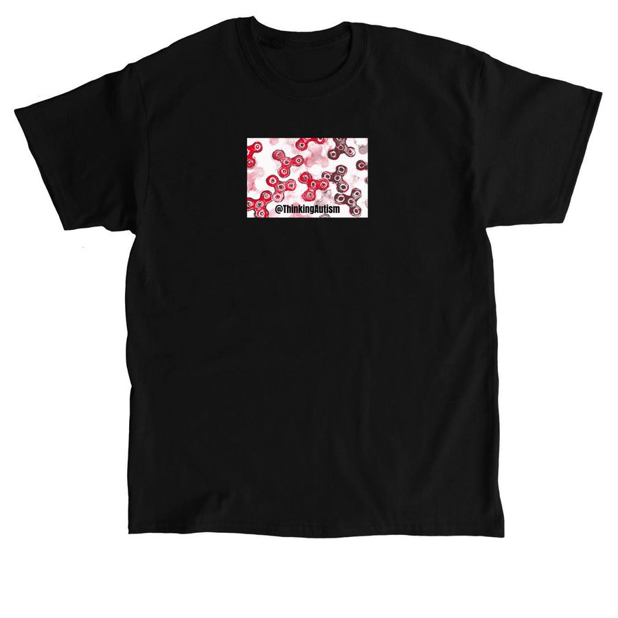 Fidget for Autism Acceptance Month, at TPGA, a Black Classic Unisex Tee
