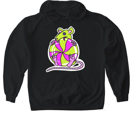 Liiiiick, a Black Gildan Softstyle Pullover Hoodie