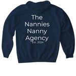 TNNA Logo&nbsp;, a Navy Gildan Softstyle Pullover Hoodie (back-view)