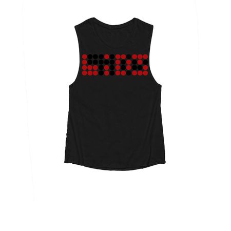 BIDS Digital Age 80s Shirts, a Black Women's Muscle Tank