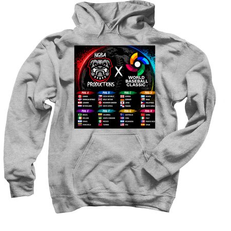 NGBA X WBC, a Sport Grey Pullover Hoodie