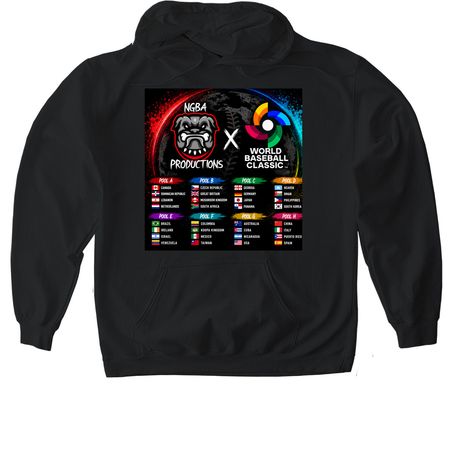 NGBA X WBC, a Black Gildan Softstyle Pullover Hoodie
