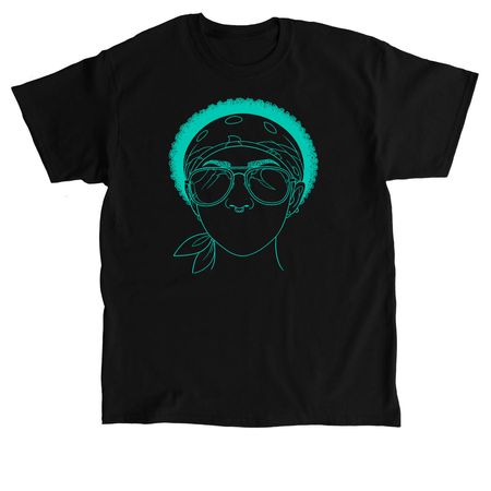 Turquoise Cast Iron, a Black Classic Unisex Tee