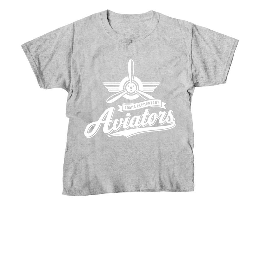 Adams Aviators Propeller: Youth, a Sport Grey Youth Unisex Tee
