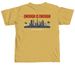 SUFP Foundation, a Mustard Comfort Colors Unisex Tee (back-view)