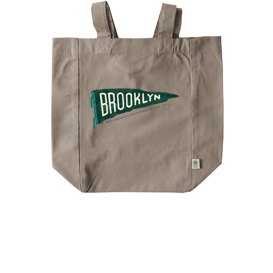 Brooklyn Tote by Jessie, a Pumice Recycled Cotton Tote Bag