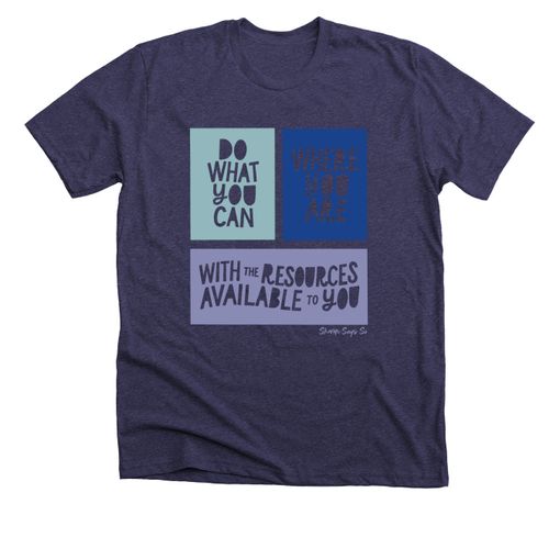 Do What You Can (Purple) Storm Premium Tee