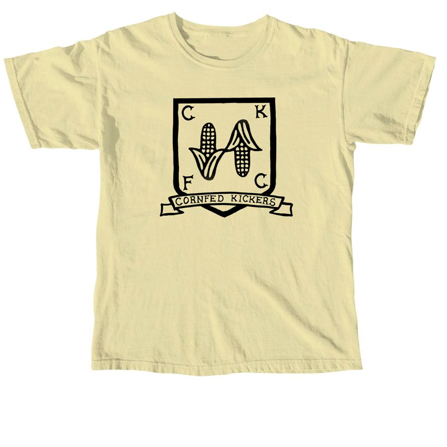 Cornfed Kickers Football Club, a Butter Comfort Colors Unisex Tee