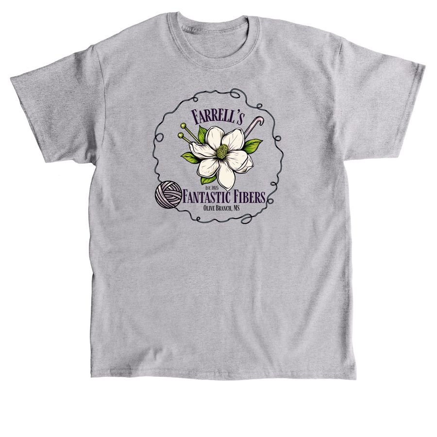 Farrell's Fantastic Fibers, a Sport Grey Classic Unisex Tee