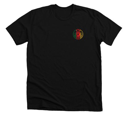 Benches for Cameroon, a Solid Black Blend Premium Unisex Tee