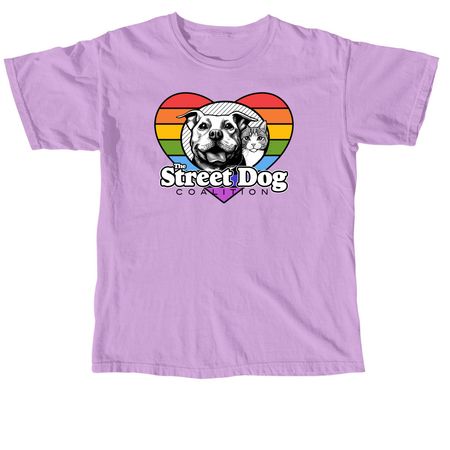 Pride Shirts, a Neon Violet Comfort Colors Unisex Tee
