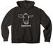 Adult Hoodie, a Black Premium Heavyweight Pullover Hoodie