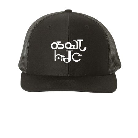 "I'm a good boy" cap, a Black Printed Snapback Trucker Cap