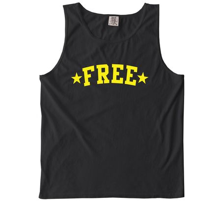 Tubi Pride Merch, a Black Comfort Colors Tank Top