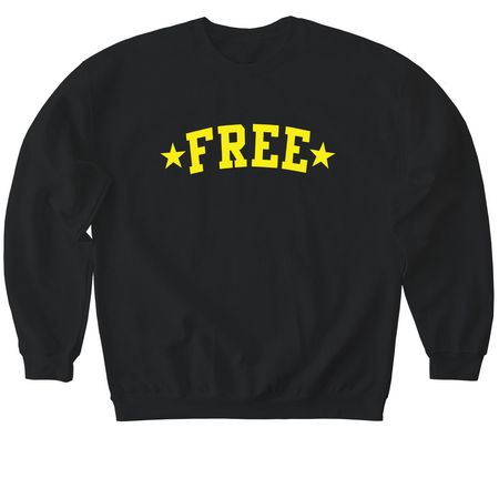Tubi Pride Merch, a Black Softstyle Crewneck Sweatshirt