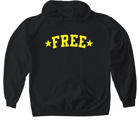Tubi Pride Merch, a Black Gildan Softstyle Pullover Hoodie