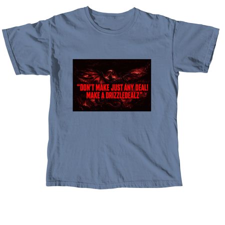 DrizzleDeal, a Blue Jean Comfort Colors Unisex Tee